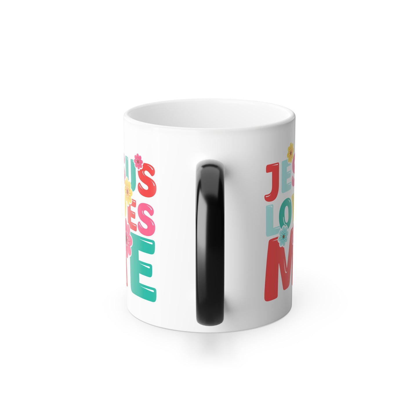 Jesus Loves Me 11oz -Color Morphing Mug