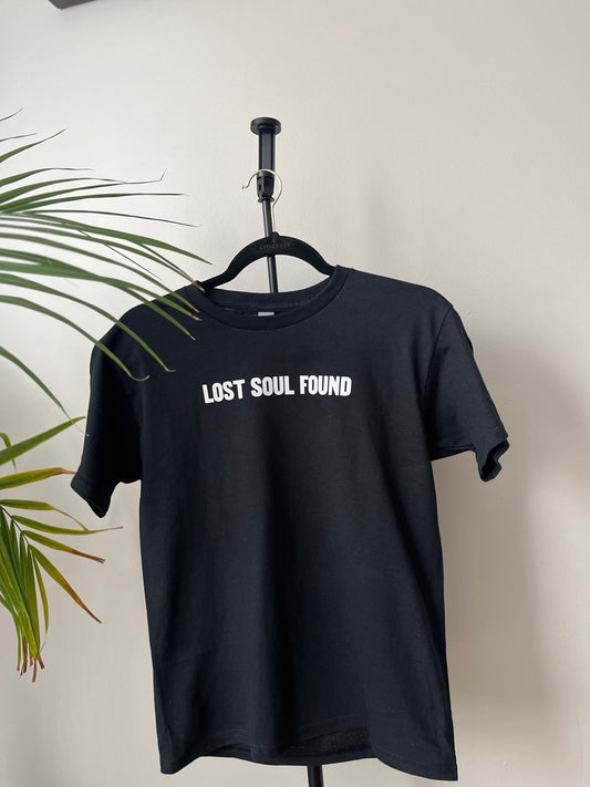 LOST SOUL FOUND BLACK TEE