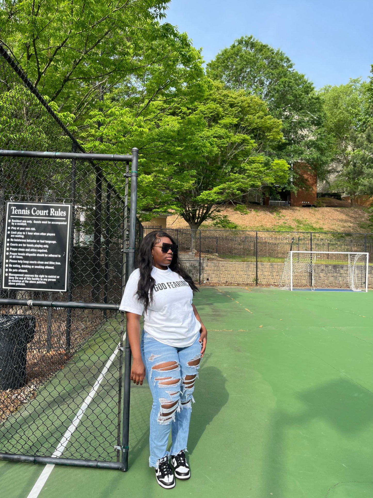 GOD FEARING TEE WHITE